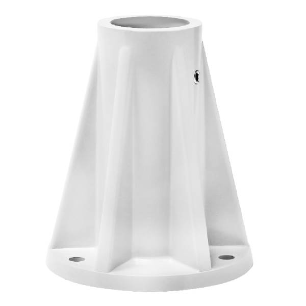 Saftron Surface Mounting Base, 6 inch – White